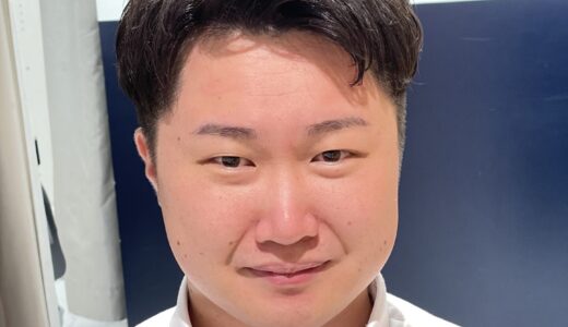 直毛のコテパーマ施術例｜サイドの浮きとトップの動きを整える